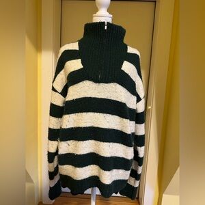 Princess Polly Neena Quarter Zip Sweater in Green